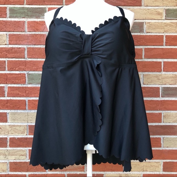 torrid Other - 👙 torrid Scalloped Tankini Two Piece Bathing Suit